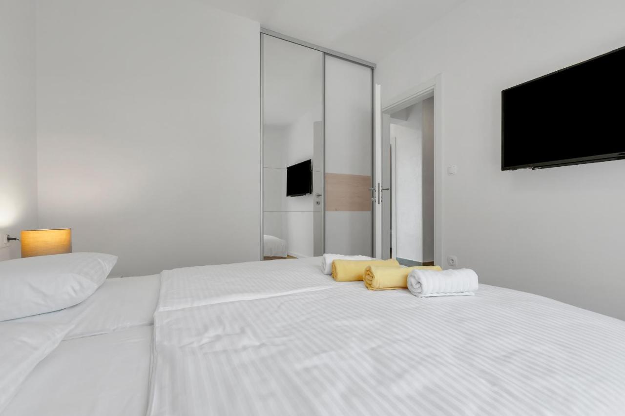 Luxury Apartment Adriasun Free Beach Parking Makarska Exterior foto
